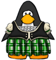 The Shamrock Skirt on a player card.