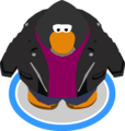 The Black Leather Jacket in-game.