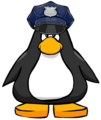 The Cop Cap on a player card.