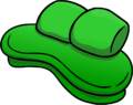 Green couch
