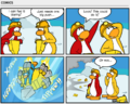 X-Treme Iceberg Tipper comic.