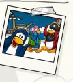 This is the picture I got in my Stampbook when I met Rockhopper.