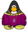 The Mystic Robe on a player card.