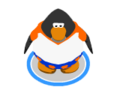The Orange Hawaiian Shirt as seen in-game.