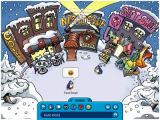 The Town during Christmas 2005 and in Penguin Chat 3.