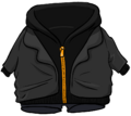 Black Zip Hoodie