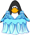 The Ice Princess Dress on a player card.