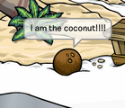 He is the Coconut! Tremble before his superior awesomeness!