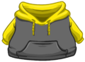 Yellow and Black Two-tone Hoodie