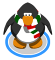 The Candycane Scarf in-game.