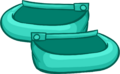 Seafoam Slip Ons