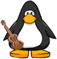 The Ukulele on a player card.