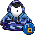 Blue Hip Hop Hoodie