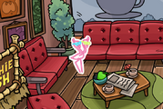 The pin's location.