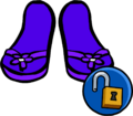 Purple Sandals