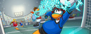 The Club Penguin's Facebook Header.