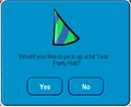 1st Year Party Hat.