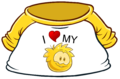 I Heart My Gold Puffle T-Shirt