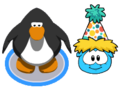 The Polka Puffle Hat in-game.