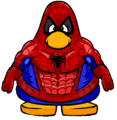 The Spider-Man Bodysuit on a player card.