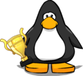 The Trophy on a player card.