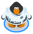 The Coat of Frost in-game.