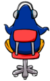 The penguin in the F.I.S.H cover.