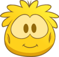 Gold Puffle Costume Secret item