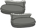 Gray Booties
