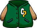 Green Letterman Jacket