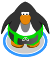 The Green Surf Shorts in-game.