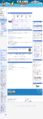 The Club Penguin Wiki main page with the Monaco skin, 2010 (Click to enlarge)