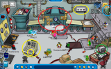 The matching color circles identify what you can click and what gets activated/deactivated.