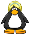 The Snow Fairy Hair on a player card.