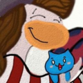 Her old Twitter icon.
