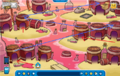 The solution for the maze