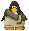 The Cozy Toga on a player card.