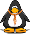 The Orange Tie on a player card.