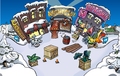 The Town during the Island Adventure Party preperations.