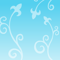 Blue Vines Background