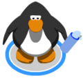 The Blue Water Bottle in-game.