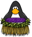 The Grape Tiki Dress on a player card.
