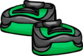 Green Running Shoes