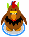 The Rooster Costume in-game.