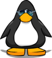 The Blue Aviator Shades on a player card.