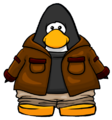 The Canoeing Outfit on a player card.