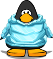 The Icy Hoodie on a player card.