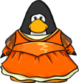 The Topaz Dress on a player card.