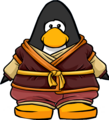 The Fire Ninja Gi on a player card.