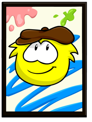 Yellow Puffle Poster.PNG
